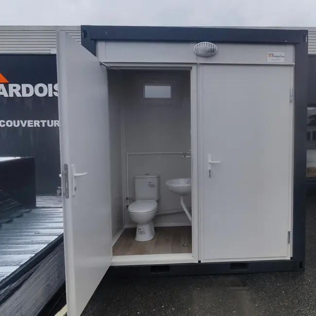 Sanitary construction site bungalow with WC and shower – Image 2
